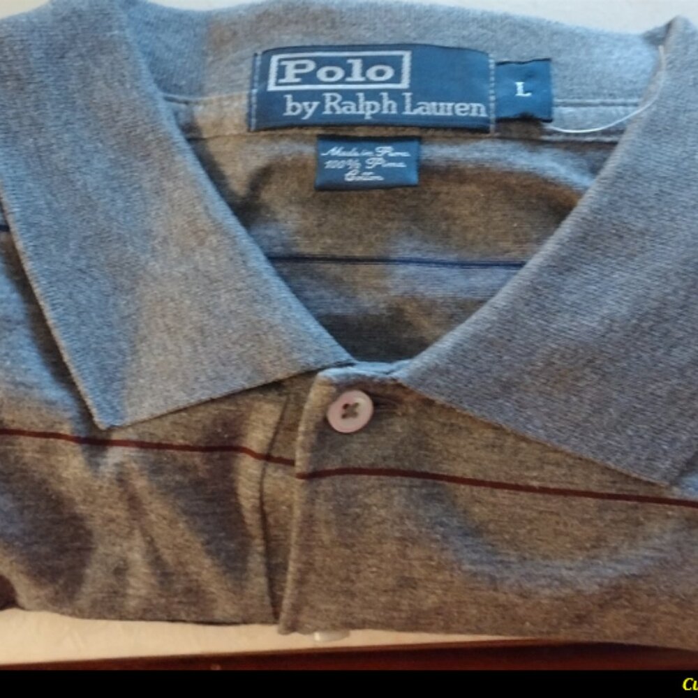 Polo Ralph Lauren Vintage Style Mesh Long Sleeve Shirt